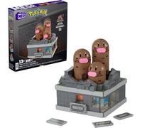 Pokemon Dugtrio Mega Construx Mini Motion Playset Mini Figure 350 Pieces HTH73
