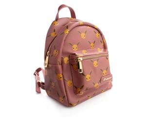Pokemon Eevee Backpack for girl cherry school children Eco leather gift idea