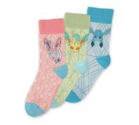 Pokémon Eevee Evolution Women's Socks Multicoloured Fan Merch, Gaming, multi-coloured, 20