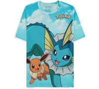 Pokémon - Eevee Evolutions Digital AOP Short Sleeved T-shirt