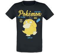 Pokémon Enton - Vintage Men's Short-Sleeved T-Shirt Black L 100% Cotton Regular/Regular Fit