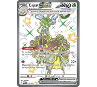 Pokemon - Espathra ex 214/091 - Paldean Fates - Full Art Shiny - Holo Foil Card