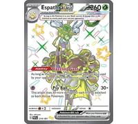 Pokemon - Espathra ex 214/091 - Paldean Fates - Full Art Shiny - Holo Foil Card