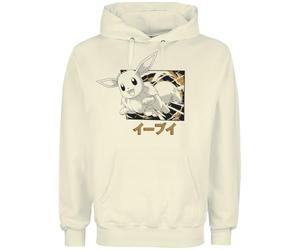 Pokémon Evoli Evolutionen Katakana Men's Hoodie Nature Fan Merch, Gaming