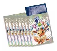 Pokemon Evoli - Prismatic Developments Elite Top Trainer Box Sleeves Gloss for Cards, Card Sleeves Pack of 65 for Trading Cards Games with BB-Toy-Trades Shipping Protection