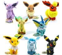 Pokemon Evolution of Eevee Umbreon Sylveon Plush Doll Gift