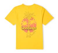 Pokémon Exeggutor Greetings Unisex T-Shirt - Yellow - S