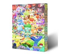 (Pokémon F-model + airplane box) Pokémon Pokemon Christmas Advent Calendar Box Pokémon 24-piece Pokémon Countdown Calendar Box