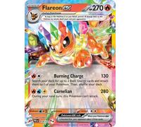 Pokemon - Flareon ex 014/131 - Prismatic Evolutions - Double Rare - Foil Single Card