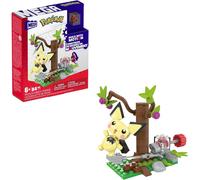 POKEMON Forest Pichu Playset Building Blocks Mega Construx 84 Pieces HPB59