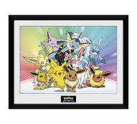 Pokemon Framed Print Eevee Evolution (30X40 CM) ABYSTYLE