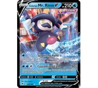 Pokémon Galarian Mr. Rime V - 049/189 - Ultra Rare - Sword & Shield - Astral Radiance - Trading Card Game (TCG) - Collectible Card - Near Mint - 1 Piece