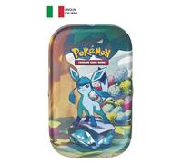 Pokémon GCC Mini Collectible Glaceon Scarlet and Violet Expansion - Prismatic Evolutions (Two Expansion Packs and One Coin)
