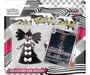 Pokémon: GCC Scarlet and Violet Expansion Sticker Collection (Gothitelle) (One Holographic Promo Card and Three Expansion Envelopes)