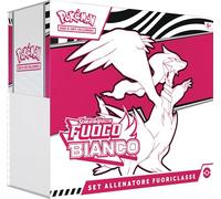 Pokémon GCC: Scarlet and Violet Reshiram Trainer Set - White Fire Expansion with a full length Tornadus card, nine booster packs and premium accessories