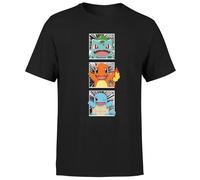 Pokemon Generation 1 Intro Men's T-Shirt - Black 5XL