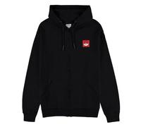 Pokemon Gengar Locked Up Zipped Hoodie M Black