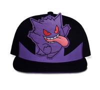 Mischievous Gengar Novelty Cap, Black (NH346814POK) Pokemon Multi One Size