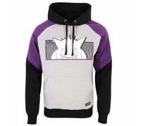 Officially Licenced Pokemon - Gengar Shadow Unisex Varisty Hoodie Grey/Purple