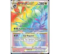 Pokémon - Giratina VStar 2022 Trading Card, Single, Lost Origin Expansion, Rainbow Rare Foil