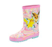 (3 UK, Multicoloured) Pokemon Girls Characters Wellington Boots