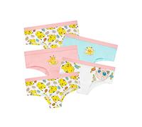 Pokemon Girls Knickers Pack of 5 Pikachu Multicoloured 6-7 Years