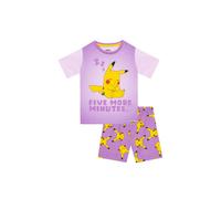 Pokemon Girl's Pikachu Pyjamas in Purple | Size: 9-10 Years Pokemon Purple 9-10 Years