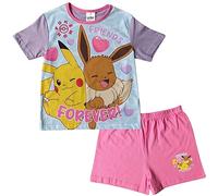 Pokémon Girls Pokemon Short Pyjamas Pikachu Nightwear (Pokemon - Shorty, 11-12 Years)