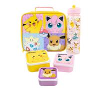 Pokemon Girls Pose Lunch Bag and Bottle SetOne Size Multicoloured NS8552