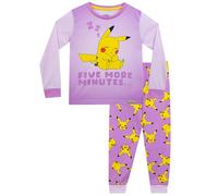 Pokémon Girls Pyjamas | Pikachu Pyjamas | Pikachu PJs For Girls | Pink 5-6 Years