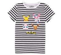 Pokemon Girls Striped T-Shirt NS6778