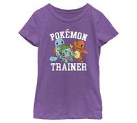 Pokemon Girls Trainer 1 T Shirt, Purple Berry, X-S