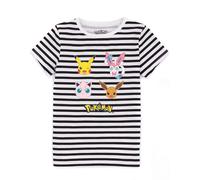 Pokemon Girls White Pikachu Short Sleeved T-Shirt - 11-12 Years