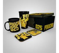 Pokémon Glow in the Dark Mug, 400ml Glass & 2 Coasters Collectable Gift Box