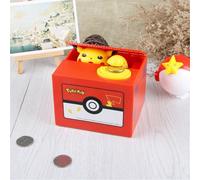 Pokemon Go Pikachu Coin Grabber Money Box Saving Pot Piggy Bank kids gift