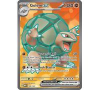 Pokemon - Golem ex 189/165 - Pokemon 151 -Full Art - Ultra Rare - Single Card