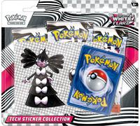 Pokémon TCG: Scarlet & Violet White Flare Tech Sticker Collection, Gothitelle, 1 Foil Promo Card & 3 Booster Packs