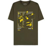 Pokémon - Green Pikachu Men's Short Sleeved T-Shirt