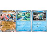 pokemon Greninja ex 106/167 - Twilight Masquerade Card Lot Frogadie & Froakie