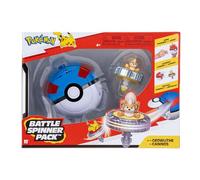 Pokémon Growlithe Battle Spinner Pack - Battle Spinner with Great Ball Spinner Launcher