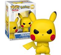 POKEMON GRUMPY PIKACHU 3.75" POP VINYL FIGURE POP GAMES FUNKO 598 BRAND NEW