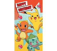 Pokemon Happy Birthday Card