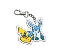 Pokemon Holiday 2023 Keychain Glaceon & Pikachu