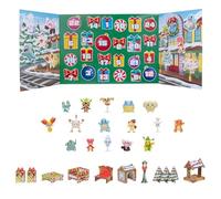 Pokemon 24 Day Christmas Advent Calendar Features 16 2-Inch Battle Figures