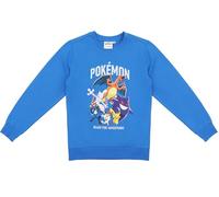 Pokemon Hooded Pullover Hoody Boys Girls Design Pikachu, navy, 140