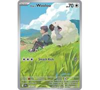 Pokemon - Hop’s Wooloo 170/159 - Journey Together - Illustration Rare - Foil Single Card