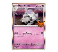 Pokemon - Houndstone 106/198 - Trick or Trade 2023 - Holo Foil - Halloween Stamp Exclusive