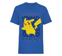 Pokemon I Choose You T-Shirt in Blue | Size: 3-4 Years Pokemon Blue 3-4 Years