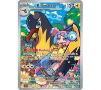 Pokemon - Iono’s Kilowattrel 163/159 - Journey Together - Illustration Rare - Foil Single Card