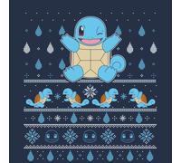 Pokémon Jingle Shells Unisex Christmas Jumper - Navy - L
